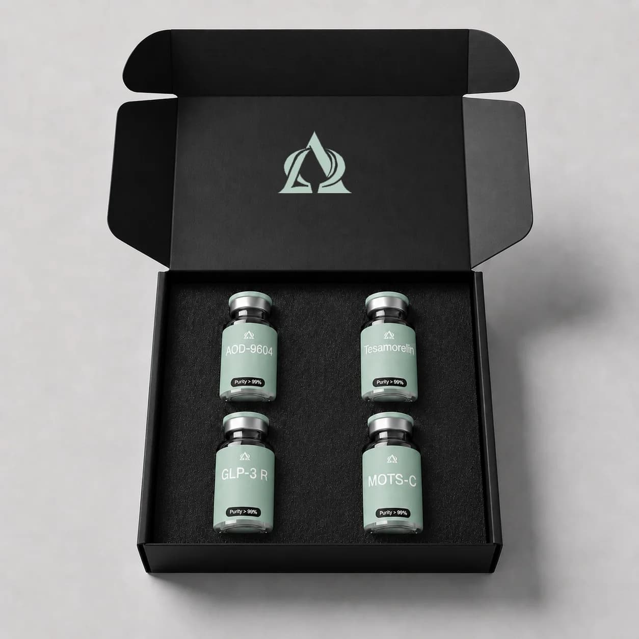 Alpha Gen mint presentation packaging